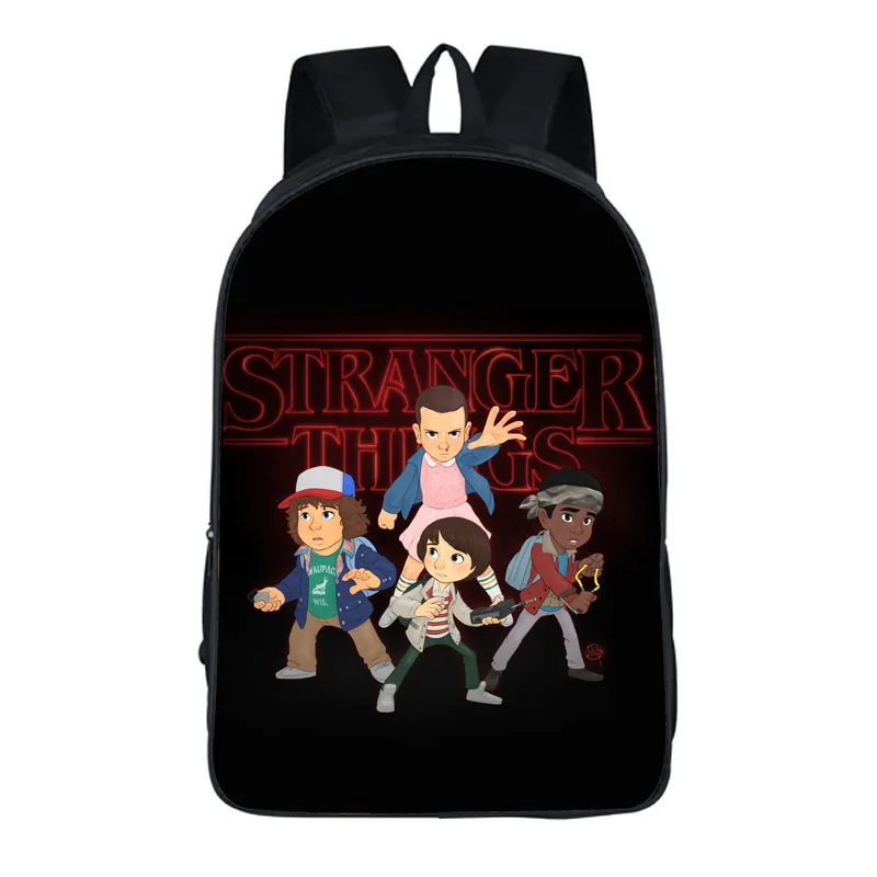 8 Plecak Mochilas странные вещи 3 рюкзак сумки для ноутбука Sac Dos 3D мужские школьные сумки Kpop для девочек-подростков сумки для книг - Цвет: 8