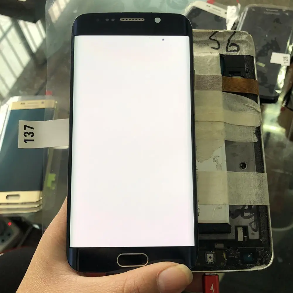 5 1 &quotЖК-дисплей для samsung galaxy s6 G925 G925F ЖК-дисплей + дигитайзер сенсорного экрана с