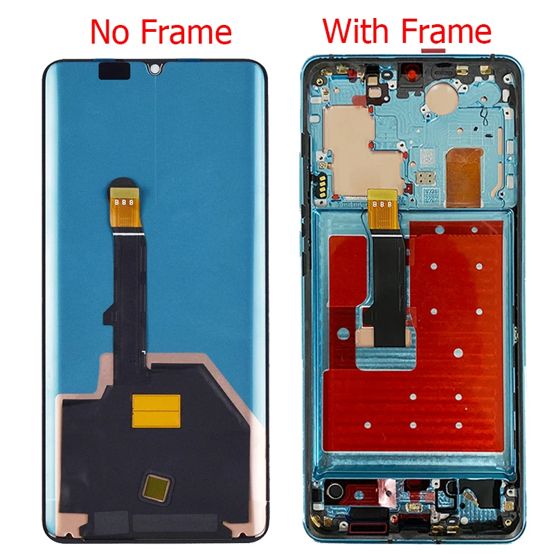 US $149.45 Original P30 Pro LCD For Huawei P30 Pro LCD Display With Frame Touch Screen Digitizer Assembly  FOR P30 PRO VOGL29 L09 L04 LCD