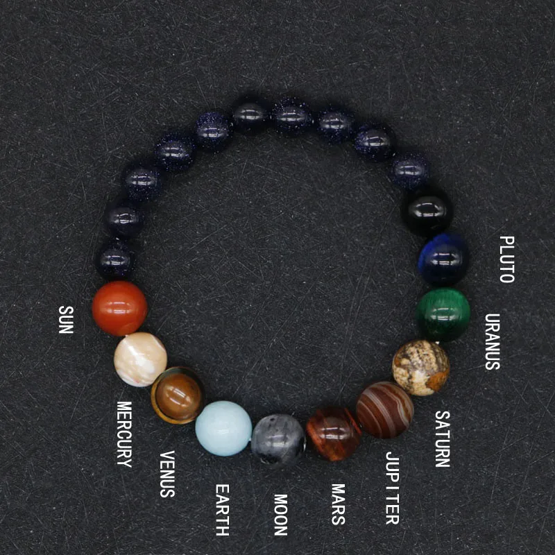 Мода из бисера браслеты из Лабрадорита для Для женщин энергии 5A лунный камень эластичность Strand браслет ручной работы бисер из полудрагоценного камня ювелирные изделия
