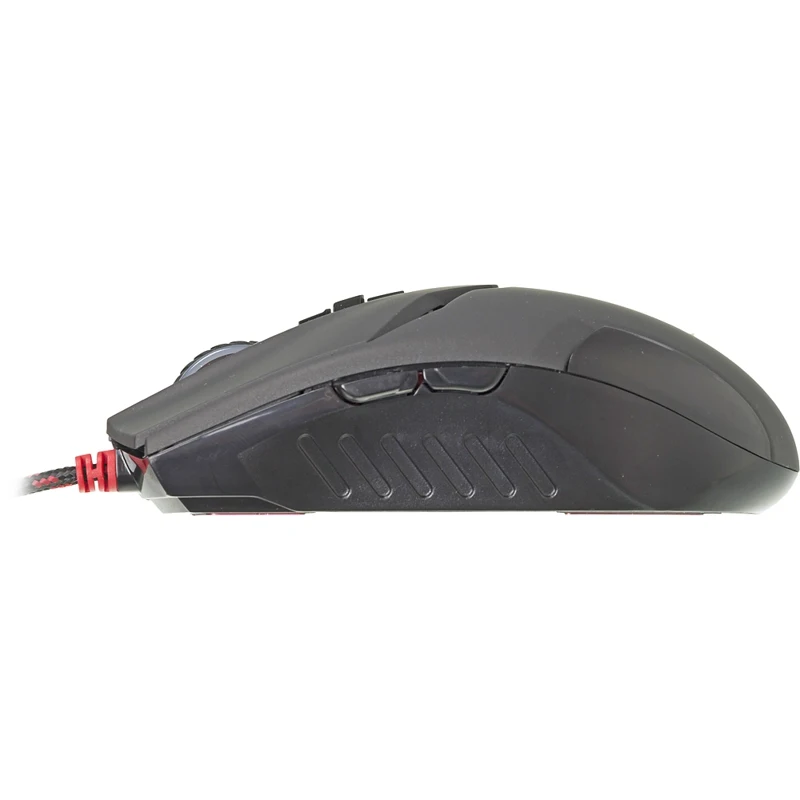 Мышь A4 Bloody V4M черный оптическая(3200dpi) USB игровая(8but