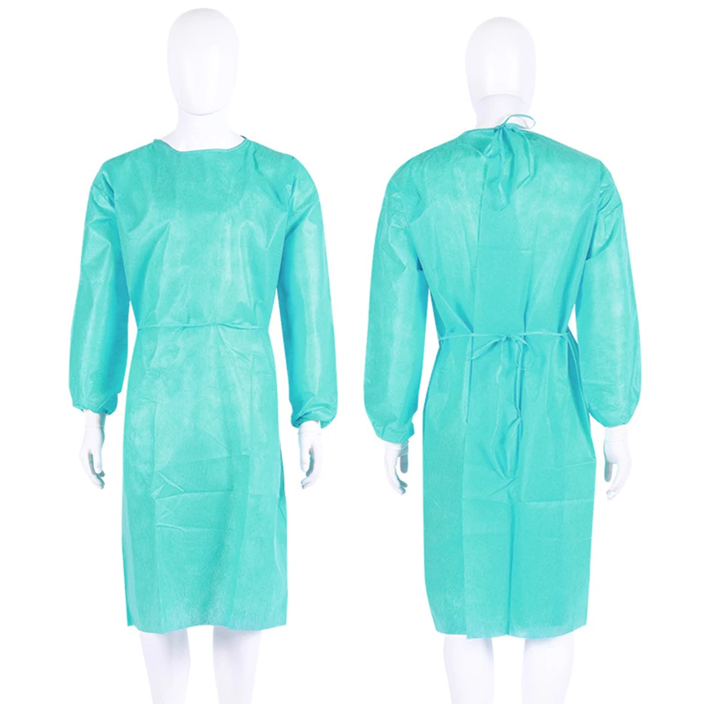 

20PCS Disposable Isolation PPE Suit Protective Clothing Dust-Proof Coveralls Full Body Cover Clothes Protection ppe suit