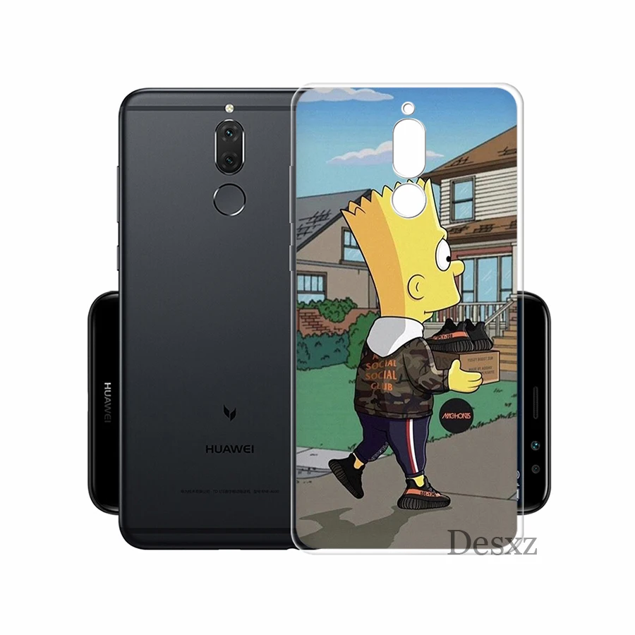 Чехол Simpsons для huawei P30 P20 P10 P9 P8 Lite Pro Plus P Smart Mini чехол для телефона жесткий силиконовый - Цвет: H10