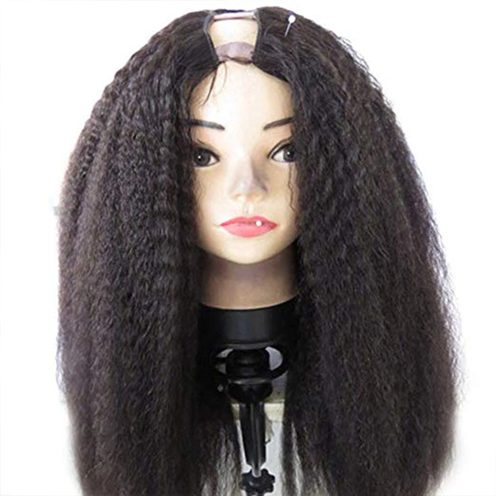 SimBeauty-100-Human-Hair-100-Unprocessed-Brazilian-Remy-Hair-Kinky-Straight-U-Part-Wigs-For-Black (8)
