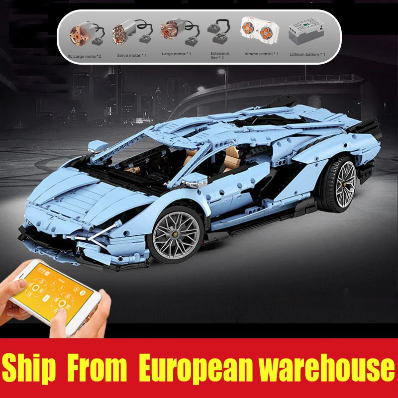 20053 640 шт. Technic серия совместима с MOC 6604 хэтчбек Тип R автомобильный набор