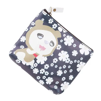 

2020 Hot Sale Cute Cartoon Animals PU Zipper Coin Purses Zero Wallet Child Girl Boy Women Purse Lady Card Key Money Coin Bag