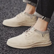 Мужская обувь, рабочая одежда в стиле ретро, модная обувь, осень, тренд, универсальная мужская спортивная обувь для отдыха, Ботинки martin