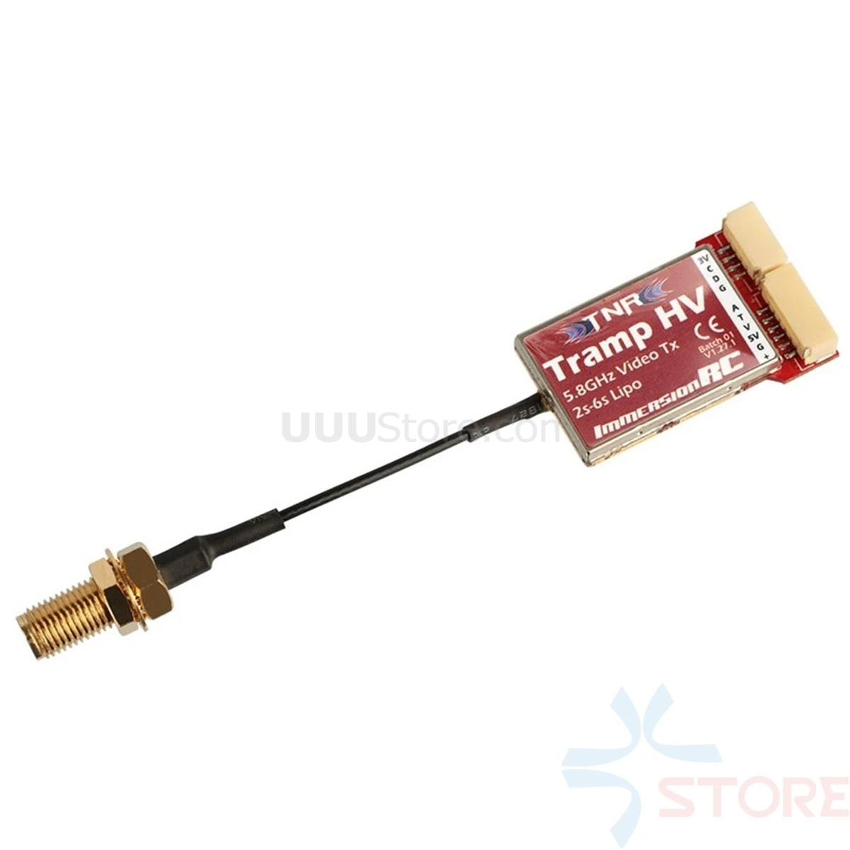 ImmersionRC Tramp HV 6 18V 5 8 ГГц 1 мВт до&gt 600 высокой мощности находящимися под высоким