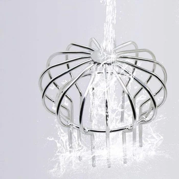

Stainless Steel Roof Wire Mesh Downspout PVC Pipe Inserting Drain Strainer Filter Leaves Sewage Drain Insert Cover Gutter