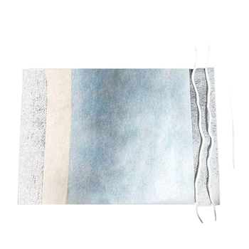 

Mask Material Kit Cut Into 100 Pieces of Homemade Mask Material Kit, Three Layers of Waterproof Non-Woven Fabric with Nose Bridg