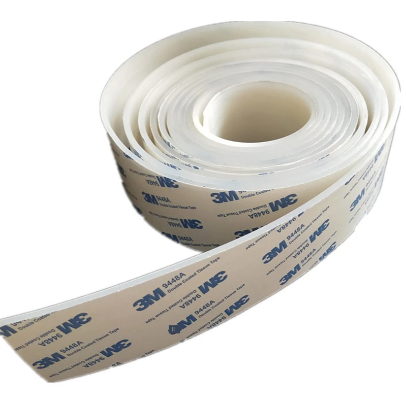 2M /5M White Silicone Rubber Strip Self Adhesive Seal Gasket Thickness