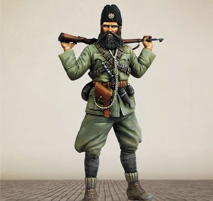 

1/16 Scale Unpainted Resin Figure Yugoslav soldier GK figure