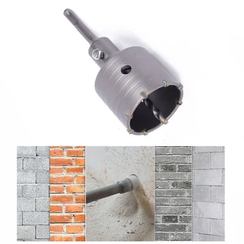 

SDS Plus Shank Concrete Cement Stone Wall Hole Saw Drills Bit Rod Accessories