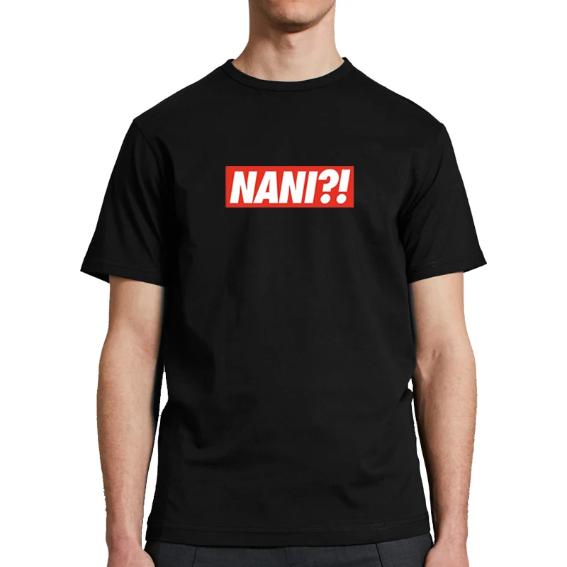 Мужские и женские летние футболки NANI с надписью на английском языке распродажа