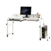 Коврик для ноутбука c регулируемыми табло современный минималистский мульти-функциональный Спальня мебель компьютеризированная Настольный Стекло Escrivaninha