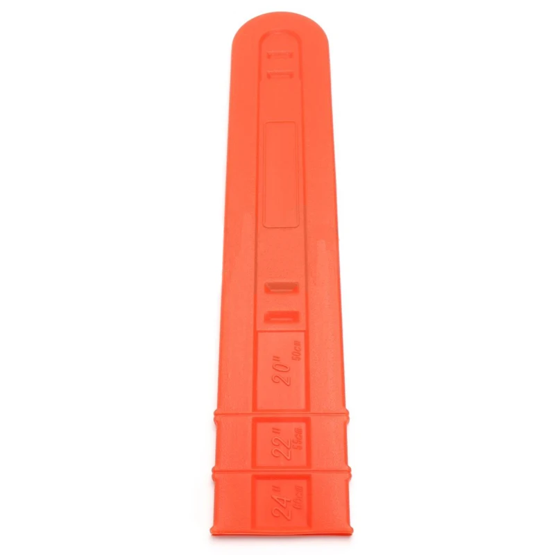 DWZ 20'' 22'' 24'' Orange Chainsaw Bar Cover Scabbard Universal Guide Plate