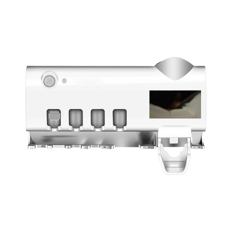 Mrosaa Антибактериальный Ультрафиолетовый Стерилизатор зубных щеток держатель для зубной щетки автоматический соковыжималки для зубной пасты диспенсер набор для ванной комнаты