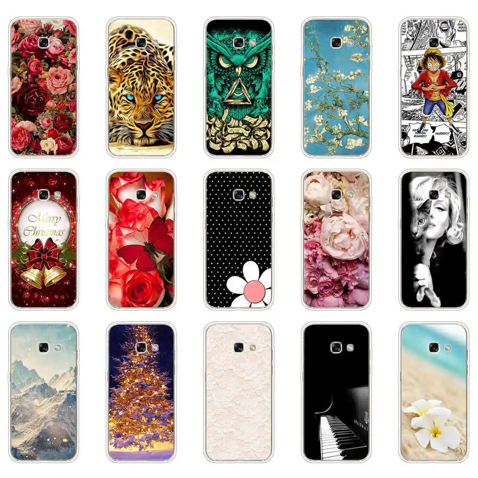 Custodia In Silicone Per Samsung Galaxy A3 2017 Custodia Cover A320 A320F Cover Posteriore In Tpu Morbido Per Samsung A3 2017 Coque
