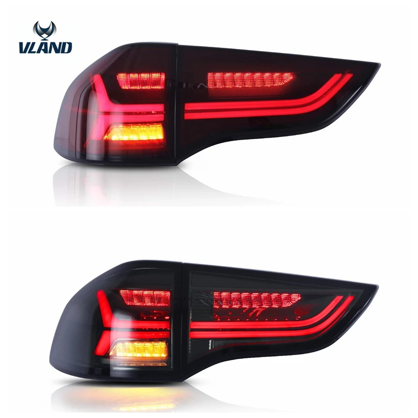 

VLAND factory for car accessories tail lamp for Pajero Sport LED taillight 2011 2012 for Montero tail light with moving signal