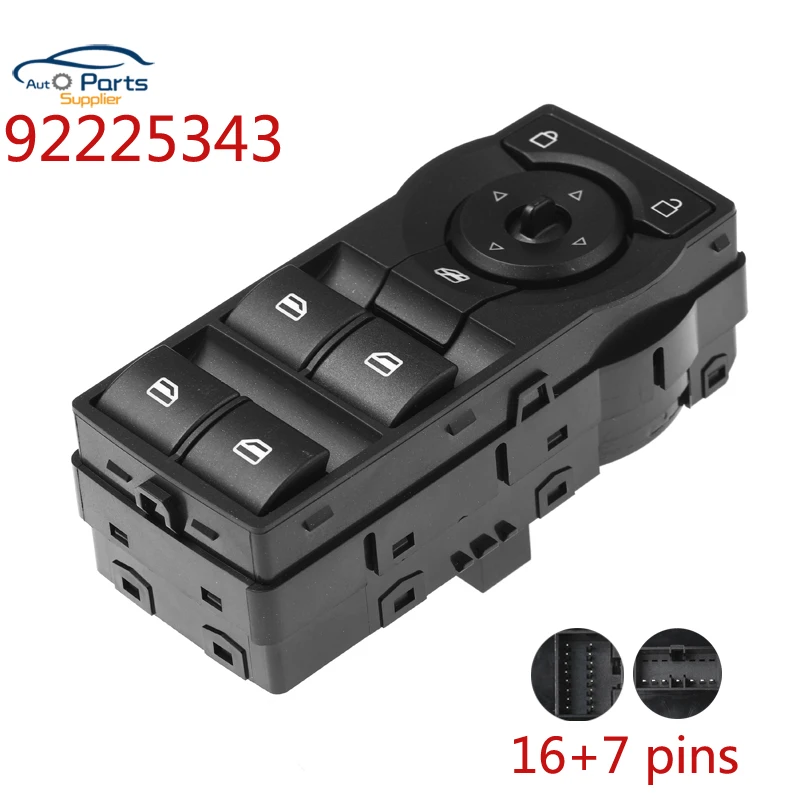 92225343 92247215 파워 윈도우 스위치 LED 조명, 홀든 VE 코모도르 2006 2013 자동차 부품, 신제품