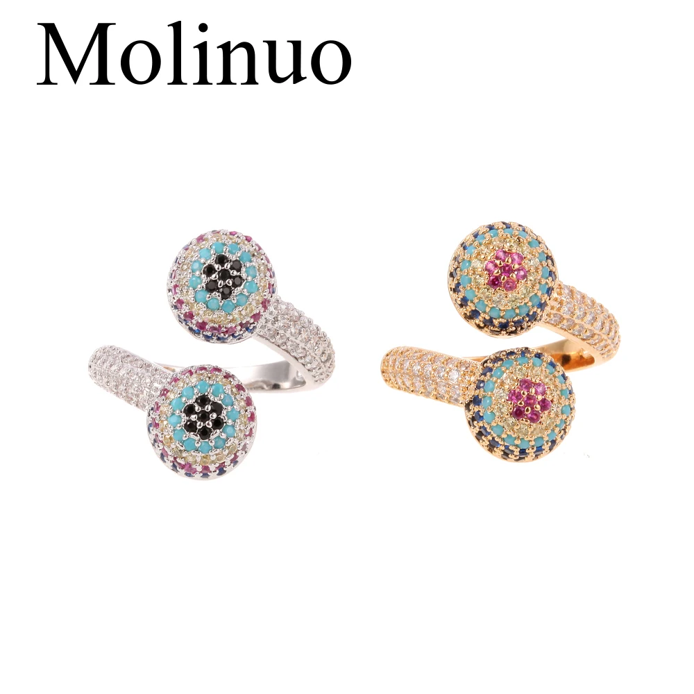 Molinuo, новое кольцо в турецком стиле, геометрическое, преувеличенное, регулируемое, индивидуальный стиль, Женское кольцо, подарок на день рождения, вечерние ювелирные изделия