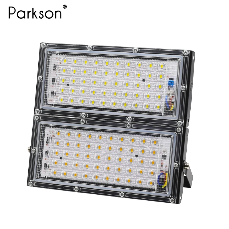 

50W LED FloodLight ip65 AC 220V RGB Outdoor LED Focus Spotlight Flood Light LED Reflector Waterproof Garden Lighting Street Lamp
