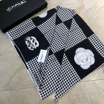 

20 Years Early Spring New Style Versatile Mulberry Silk Scarf Camellia Twill Silk Kerchief Important Gift Top Grade Gift
