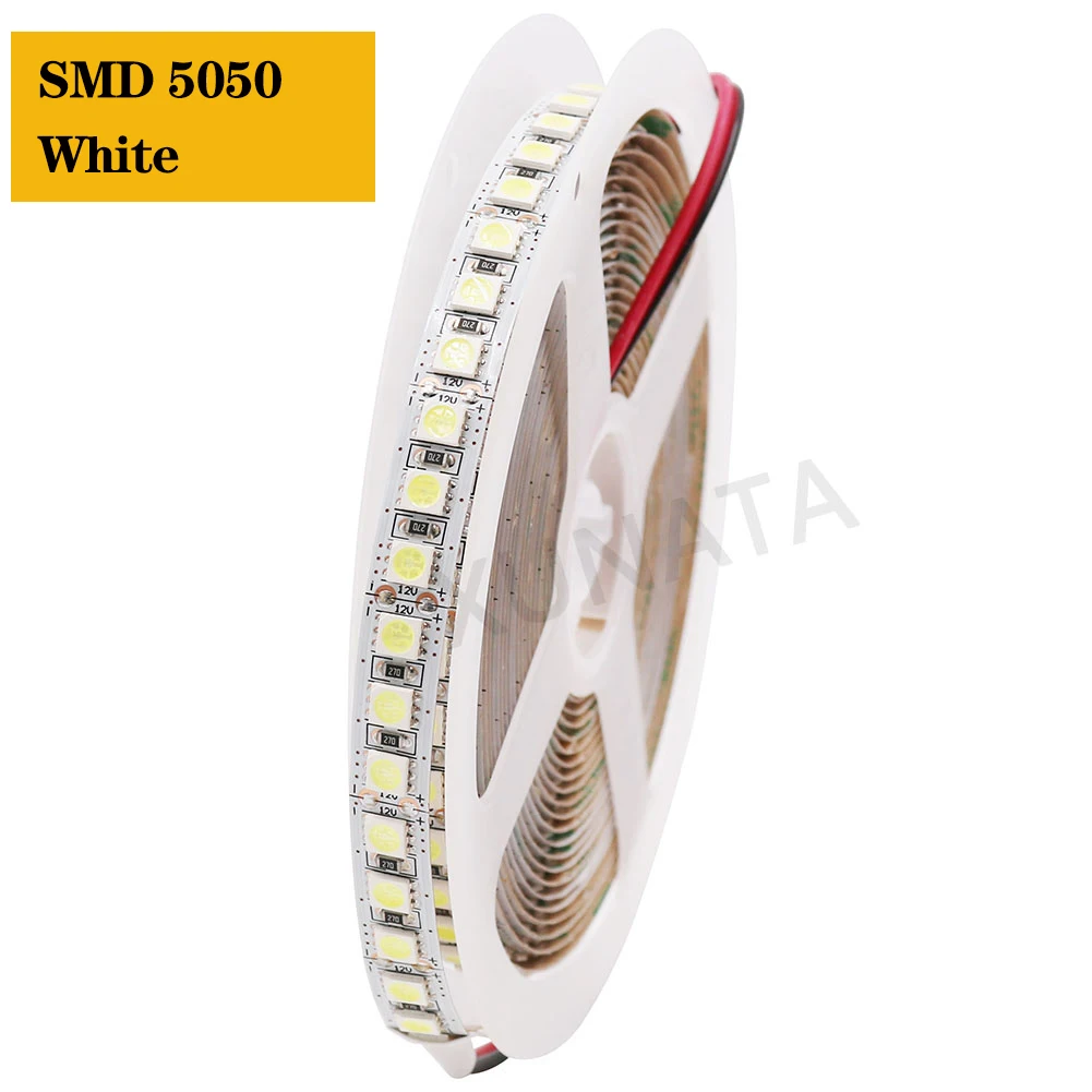 Светодиодная лента 5050 DC12V 120 светодиодный s/m гибкий светодиодный свет RGB белый теплый белый 5050 Светодиодная лента 600 светодиодный s 5 м/лот