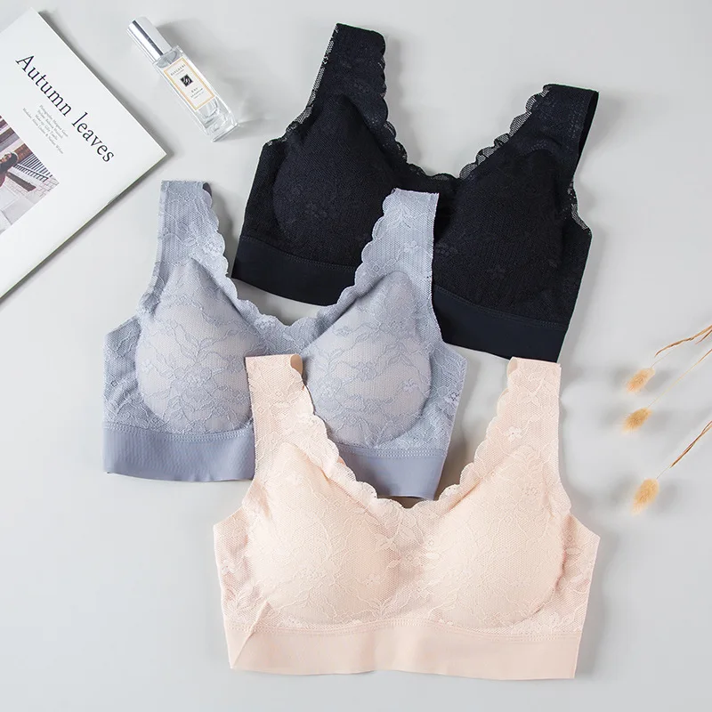 

Женский бюстгальтер, латексное кружевное нижнее белье, 2,0 Бесшовные бюстгальтеры для женщин, нижнее белье, бюстгальтер пуш-ап с подкладкой, женский топ, сексуальное нижнее белье