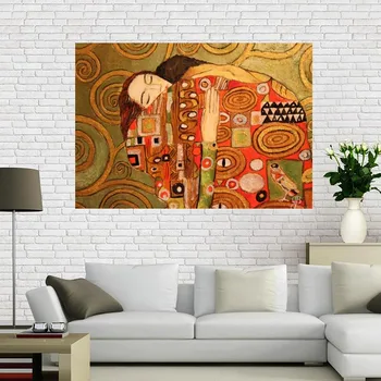 

Custom gustav klimt Poster home Decoration cloth fabric wall poster print Fabric Print 27*40cm 30*45cm Drop Shipping
