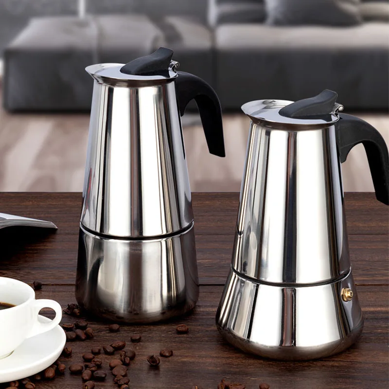 Cafetera Italiana Espresso Acero 9 TAZAS: Experimenta el Auténtico Sabor del Café