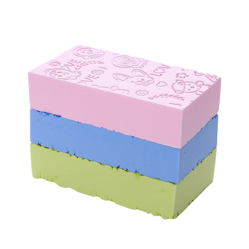 Губка для ванны и душа мягкая губка очистки тела спа отшелушивающая морская