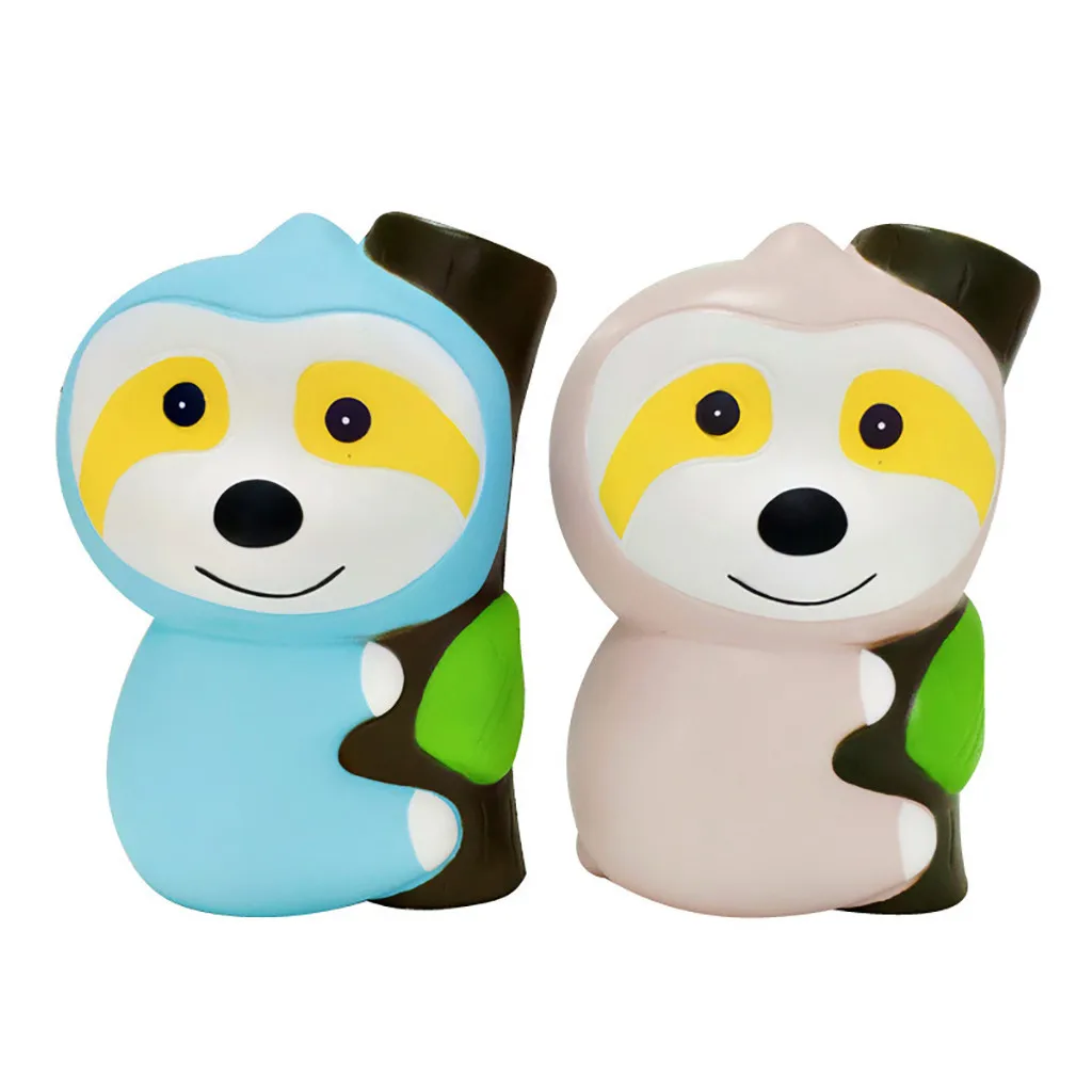 Adorable New large sloth slow rebound Toy slow rising antistress toy stress relief toy Fun Toys For Adults Anti Stress #C