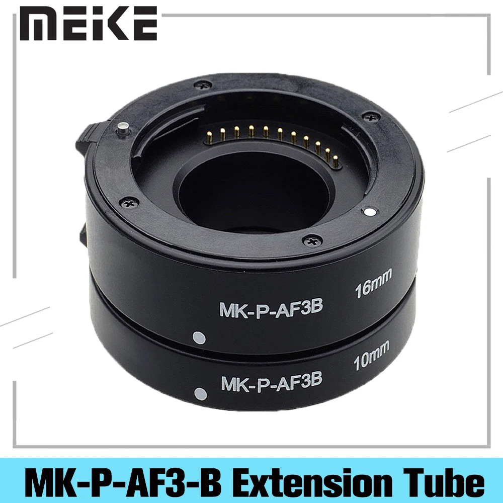 MEIKE MK-S-AF3B Plastic Auto Focus Macro Extension Tube Auto Focus Adapter Ring 10mm 16mm For Sony Mirrorless A7 NEX E-Mount Camera - View #10