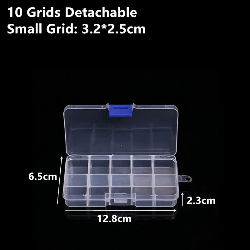 Plastic Display Organizer Container  Transparent Storage Boxes Tools -  Tool Box - Aliexpress