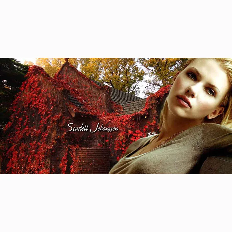 1 Beach Towel Scarlett Johansson Bamboo Fiber Bath Towels For Adults Customize Printed GYM Towel Bathroom Drying Towels 70*140cm - Цвет: 1