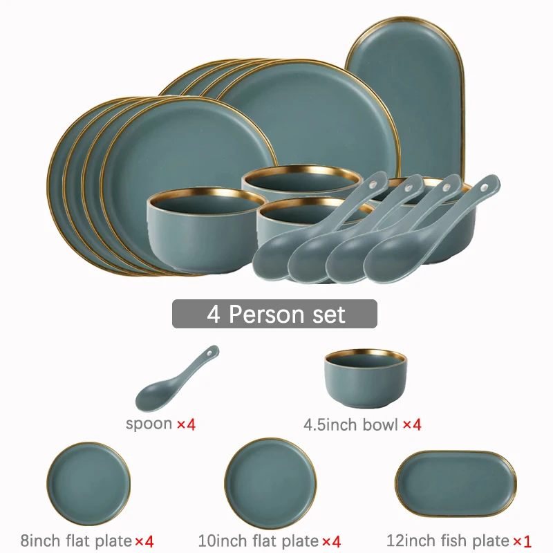 4 person set
