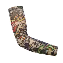 Уличный нарукавник с татуировкой для верховой езды