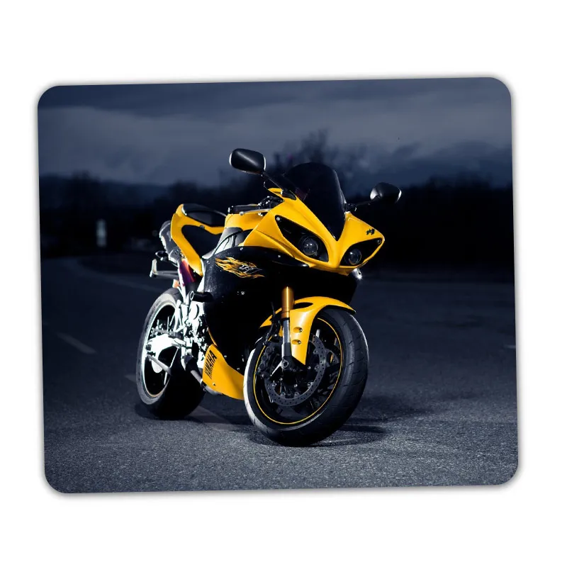 24x20 см Противоскользящий ноутбук ПК мотоцикл коврик для мышки Yamaha коврик для мыши для оптическая лазерная мышка продвижение - Цвет: 24x20cm