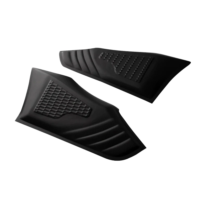 Car Side Vent Guard 2Pcs Car Side Vent Hood Guard Decoration Trim for Ford Ranger T6 T7
