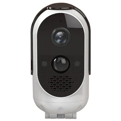 Câmera de segurança ao ar livre sem fio wifi solar powered 1080p sistema câmera de vigilância com visão noturna pir movimento