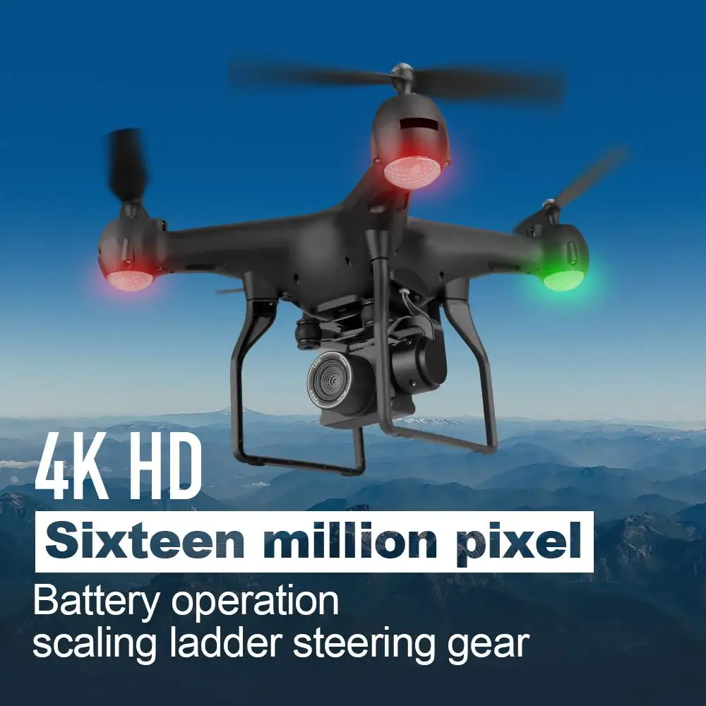 LeadingStar Дрон 4k Квадрокоптер с HD 1080P Wifi камера видео высоко стабильный Rc вертолет F68