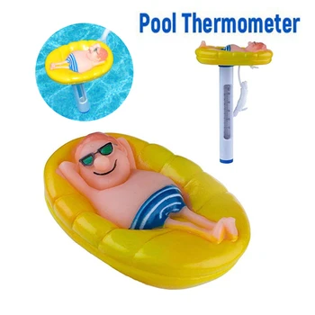 

Floating Thermometer Solar Swimming Pool Waterproof Tool For Hot Tub Spa Summer