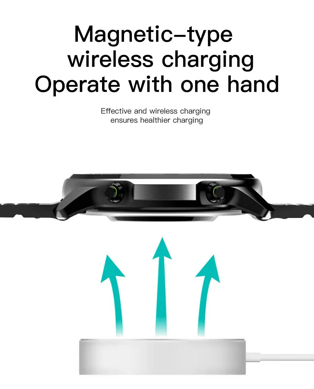 Смарт часы H15 мужские Full Touch 360*360 HD экран измерение пульса в крови фитнес трекер
