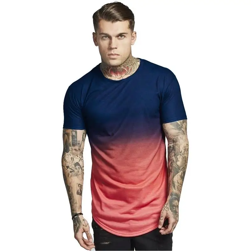 

2020 new fashion casual t-shirt quick-drying men's t-shirt clothes summer tops fitness sports t-shirt