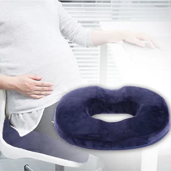 

Health Care Bed Sores Seat Cushion Travel Sciatica Office Sitting Pregnancy Hemorrhoid Mat Memory Foam Pain Relief Donuts Shape