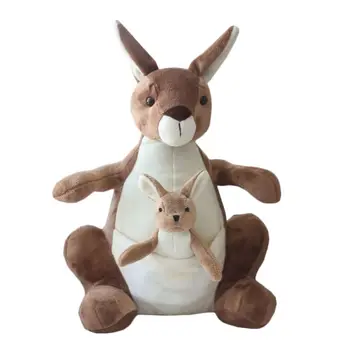 

Lifelike Plush Doll Stuffed Animal Huggable Kangaroo Toy for Baby and Toddler