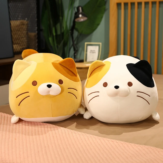 Gatos de brinquedo de pelúcia, brinquedos de pelúcia kawaii