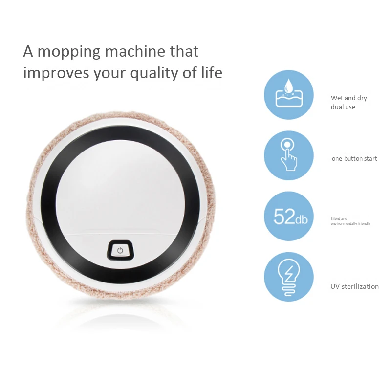 US $24.59 Smart Floor Vacuum Cleaner 3In1 Auto Rechargeable Smart Sweeping Robot Multifunctional Cleaner Dry Wet Sweeping