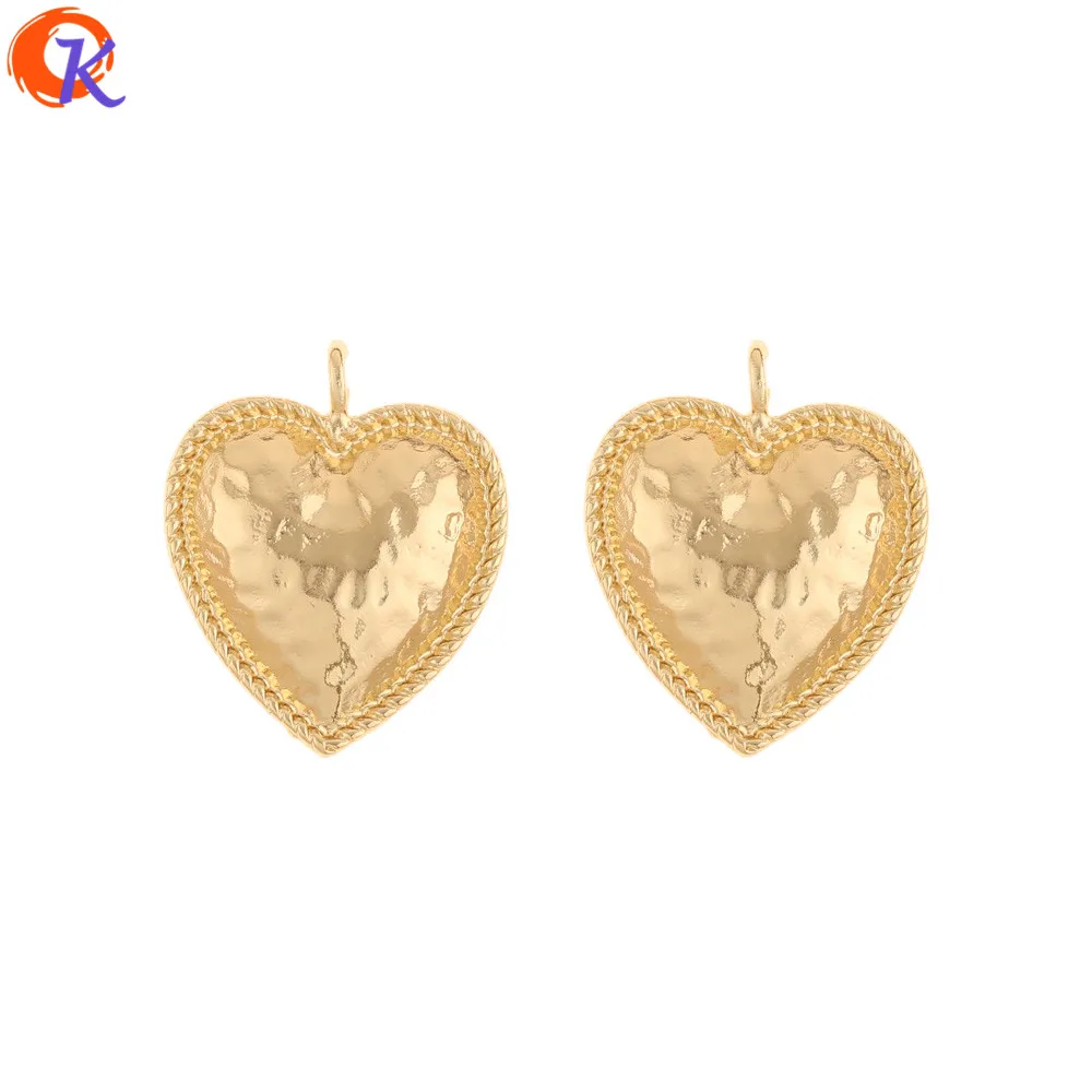Сердечный Дизайн 50 шт 24*29 мм ювелирные аксессуары/амулеты/DIY Изготовление сережек/форма сердца/ручная работа/фурнитура для сережек/подвеска